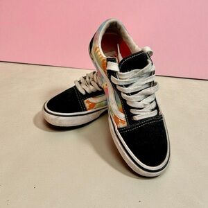 Vans Size 6/Vans x Santa Cruz Tie Dye Pro Shoes-LIMITED EDITION